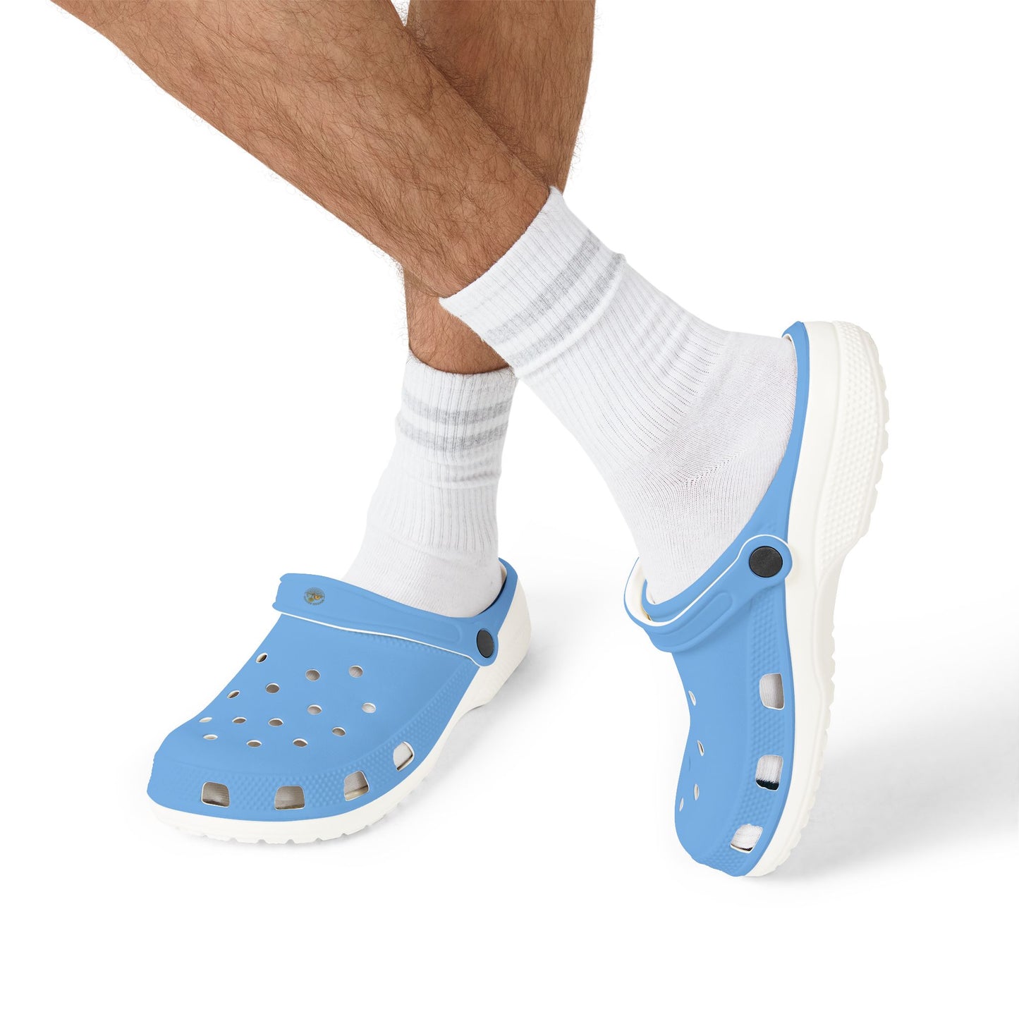 Blue Foam Shoes (White Sole) :)