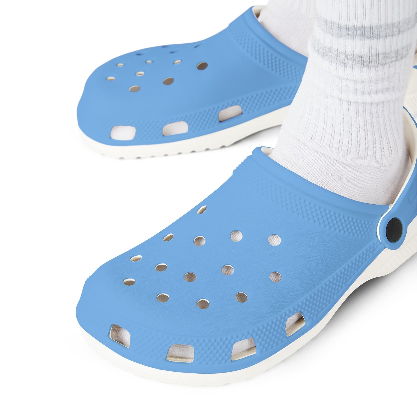 Blue Foam Shoes (White Sole) :)
