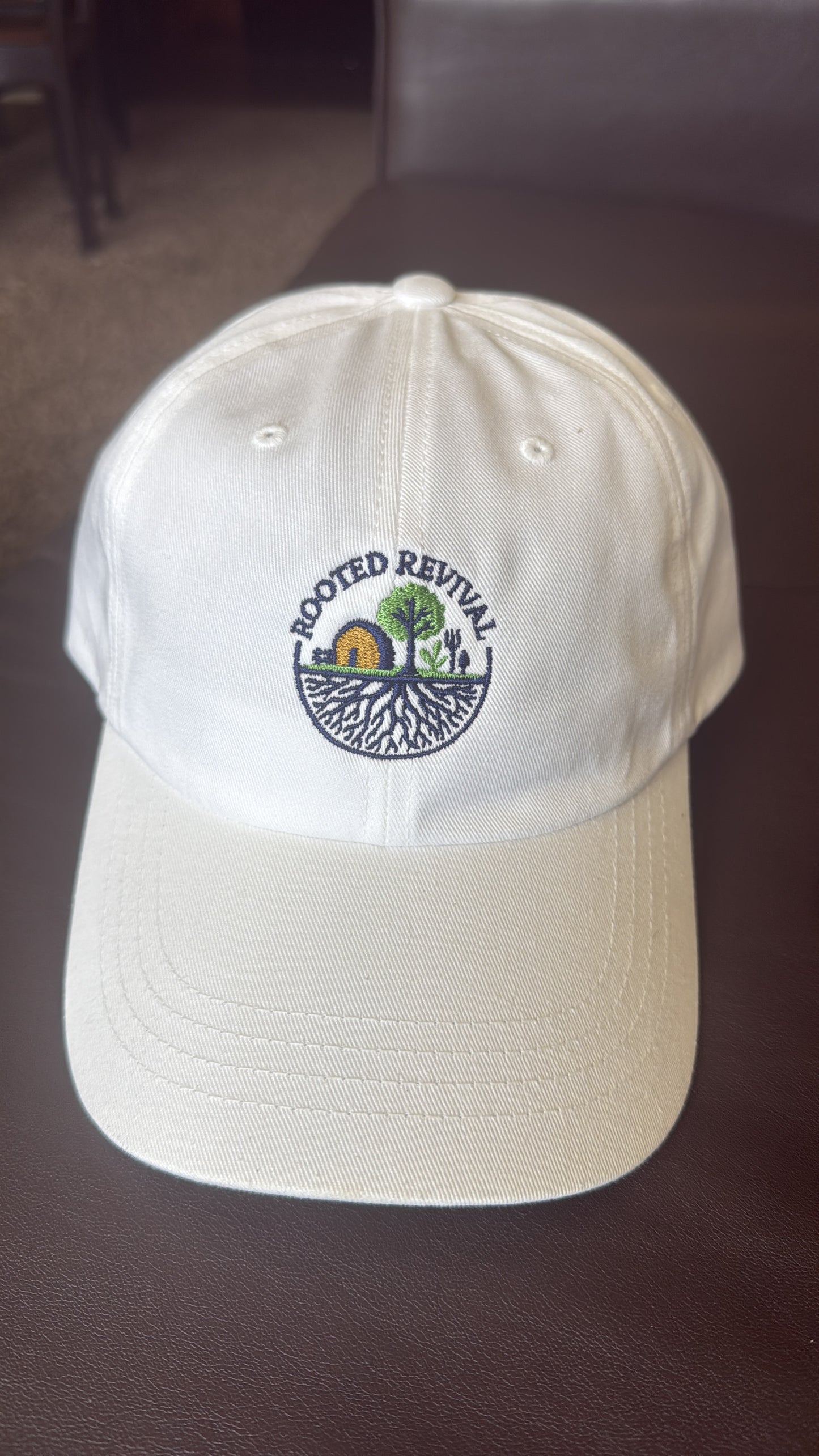 Rooted Revival Classic Dad Cap - Relaxed Fit Baseball Hat for Nature Lovers