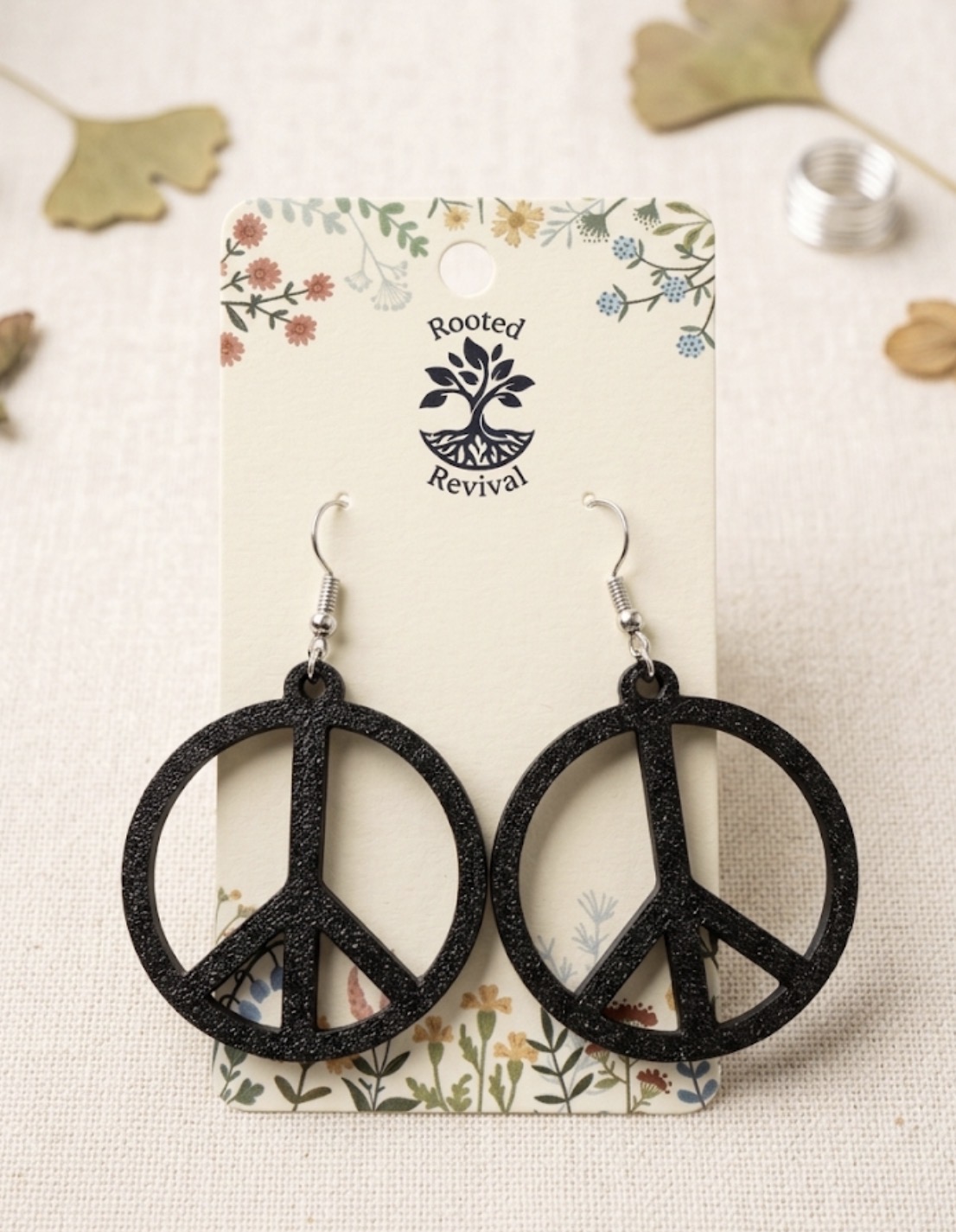 Peace Sign Earrings