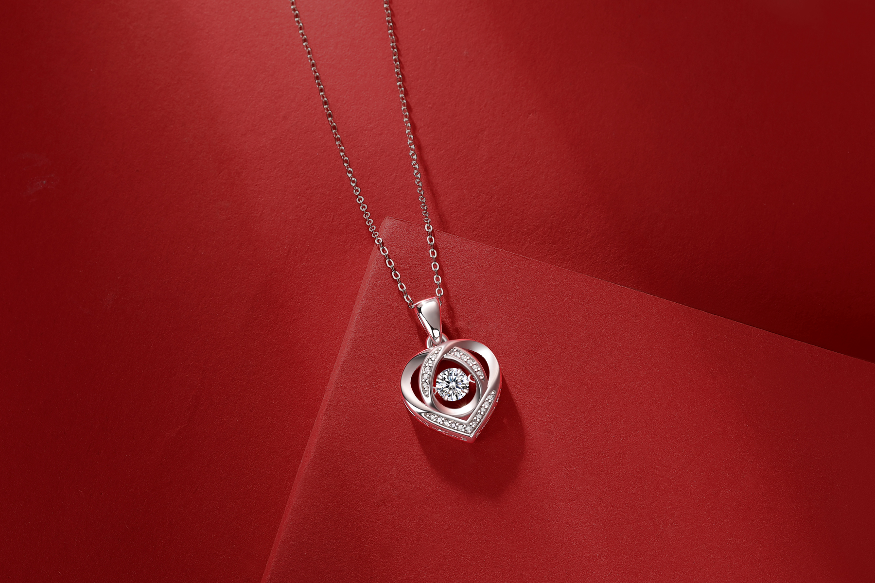 1with You In My Heart A Fashionable And Trendy Jewelry Necklace Pendan