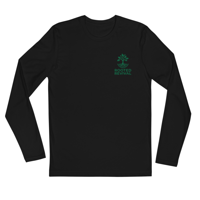 Long Sleeve Fitted Crew